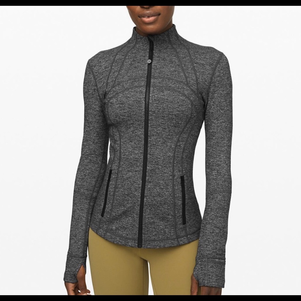 Lulu lemon dark grey define jacket